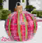 BABBAK'S LTD - Large Inflatable Christmas Ball Balloon – Waterproof Outdoor Holiday Decoration