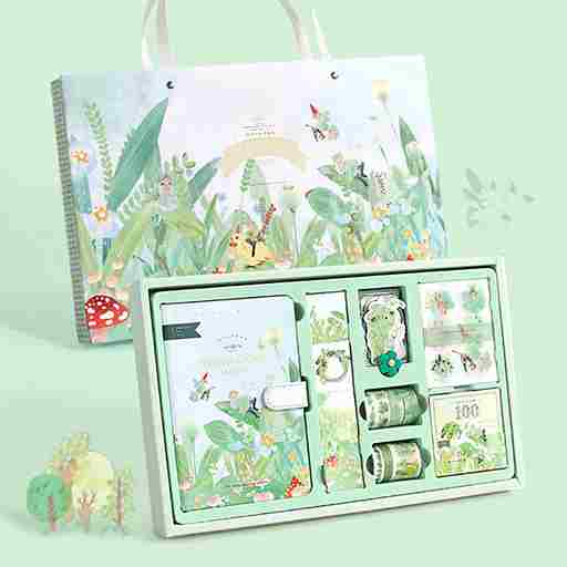 BABBAK'S LTD Magnetic Hand Ledger – Big Gift Box with Magnetic Clasp | 337mm x 247mm | Zodiac & Floral Designs