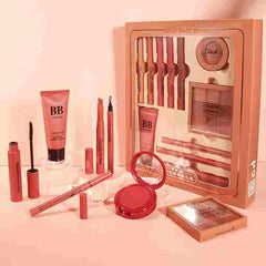 BABBAK'S LTD Heart-Warming Beauty Gift Box – 11-Piece Full Makeup Collection with Elegant Packaging