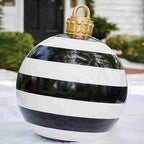 BABBAK'S LTD - Large Inflatable Christmas Ball Balloon – Waterproof Outdoor Holiday Decoration