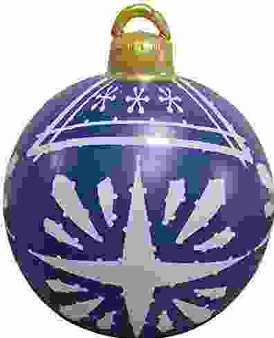 BABBAK'S LTD - Large Inflatable Christmas Ball Balloon – Waterproof Outdoor Holiday Decoration