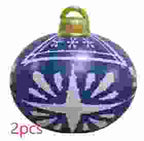 BABBAK'S LTD - Large Inflatable Christmas Ball Balloon – Waterproof Outdoor Holiday Decoration