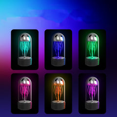 BABBAK'S LTD Jellyfish Bluetooth Speaker – 360° Surround Sound with LED Light Show | 28cm