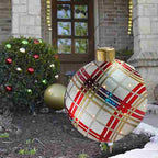 BABBAK'S LTD - Large Inflatable Christmas Ball Balloon – Waterproof Outdoor Holiday Decoration