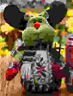 BABBAK’S LTD | Flannel Christmas Snowman Craft – Soft Handmade Holiday Decor (18cm)