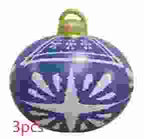 BABBAK'S LTD - Large Inflatable Christmas Ball Balloon – Waterproof Outdoor Holiday Decoration