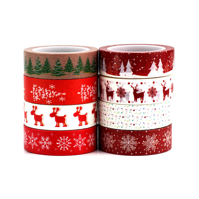 BABBAK’S LTD | Washi Tape – Reusable Decorative Paper Tape for Crafts, Journals, Gift Wrapping