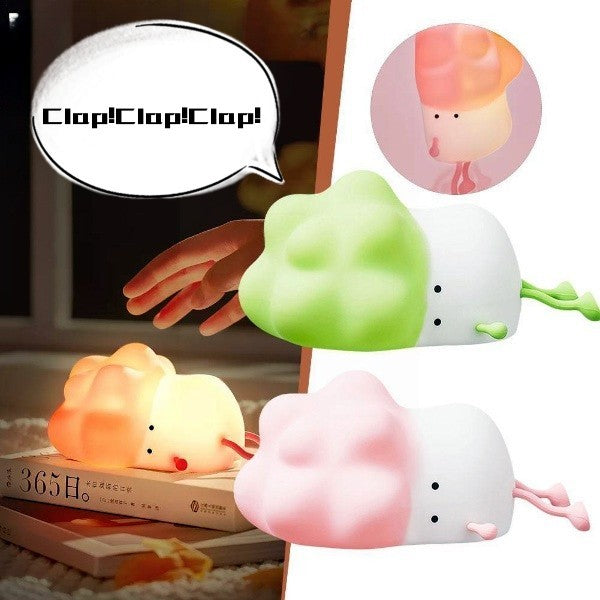 BABBAK'S LTD DIY Cute Tulip Lamp – Battery Operated Flower Light | Glass Dome Desk Decor