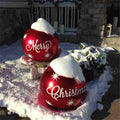 BABBAK'S LTD - Large Inflatable Christmas Ball Balloon – Waterproof Outdoor Holiday Decoration
