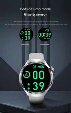 AMOLED smart watch display visible in daylight