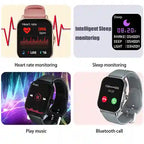Fitness and health smart watch on hand