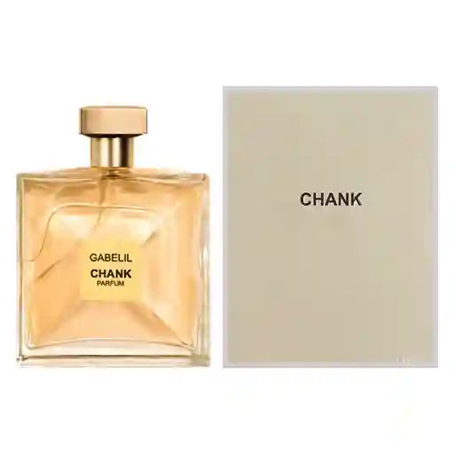 Gabelil Chank perfume bottle and packaging on a white background