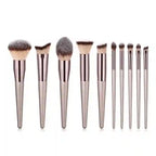 Makeup Brushes Set 10 Piece Professional Collection BABBAK'S LTD