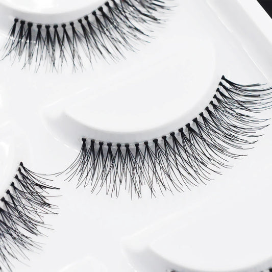 Long Sparse Cross Lashes