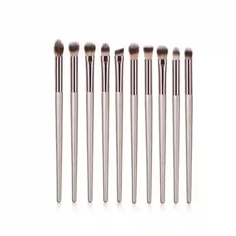 Makeup Brushes Set 10 Piece Professional Collection BABBAK'S LTD