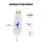 BABBAK'S LTD Christmas LED Light Curtain – Festive Holiday Decoration for Windows, Walls & Parties