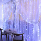 BABBAK'S LTD Christmas LED Light Curtain – Festive Holiday Decoration for Windows, Walls & Parties