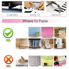 BABBAK'S LTD Home Cinema Vinyl Wall Sticker – Theater Room Waterproof Wall Art Decal