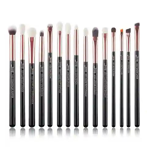 Jessup 15pc Eye Makeup Brush Set T157, BABBAK'S LTD