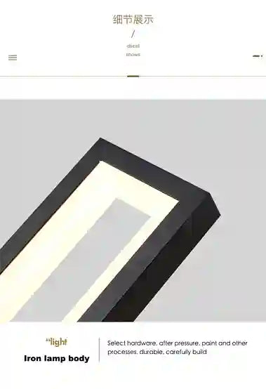 BABBAK'S LTD DUTRIEUX Modern Wall Lamp – LED Wall Lighting, Black/Gold/White, Metal & Acrylic, Stylish Home Decor