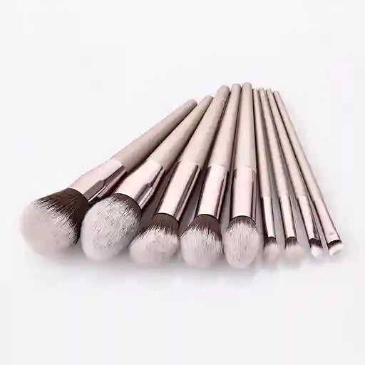 Makeup Brushes Set 10 Piece Professional Collection BABBAK'S LTD