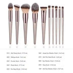 Makeup Brushes Set 10 Piece Professional Collection BABBAK'S LTD