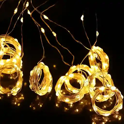 BABBAK'S LTD Christmas LED Light Curtain – Festive Holiday Decoration for Windows, Walls & Parties