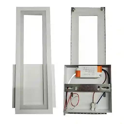 BABBAK'S LTD DUTRIEUX Modern Wall Lamp – LED Wall Lighting, Black/Gold/White, Metal & Acrylic, Stylish Home Decor