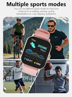 Health monitoring smart watch wrist display