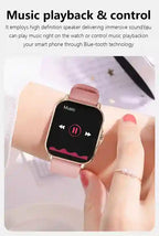 LAXASFIT 2025 smart watch touch screen view