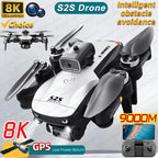 BABBAK'S LTD S2S 8K Professional Photography Drone – Dual Camera, Brushless Motors & Obstacle Avoidance