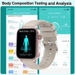 BABBAK'S LTD Xiaomi Compatible Smart Health Watch – Fitness Tracker with Heart Rate & Sleep Monitoring