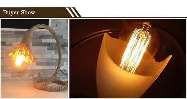 BABBAK'S LTD Vintage Edison LED Bulb – Retro E27 40W Warm Light Home & Café Lighting