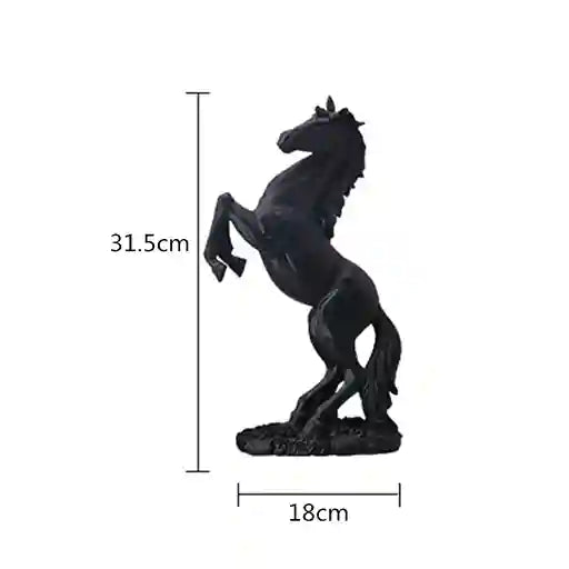 Nordic Horse Figurine Resin Home Decor | BABBAK'S LTD