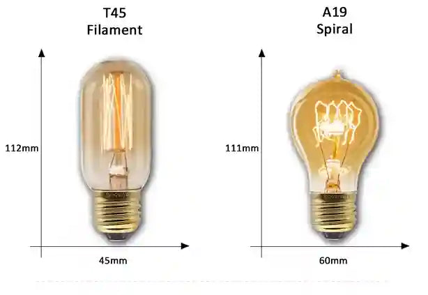 BABBAK'S LTD Vintage Edison Spiral LED Bulb – Retro E27 Warm Light Home Decor