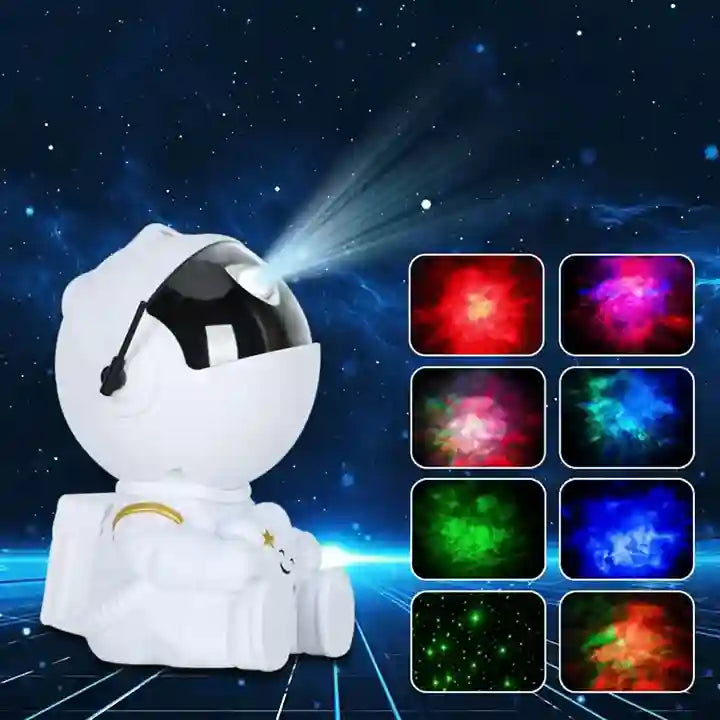 BABBAK'S LTD Galaxy Star Projector Night Light – Astronaut Nebula Ceiling Lamp for Bedroom & Home Decor