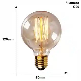 BABBAK'S LTD Vintage Edison LED Bulb – Retro E27 40W Warm Light Home & Café Lighting