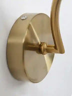 BABBAK'S LTD LZPZ RUI Modern Wall Lamps – Elegant LED Lighting for Bedroom & Hallway (Metal + Glass, Blue/Gray/Green)