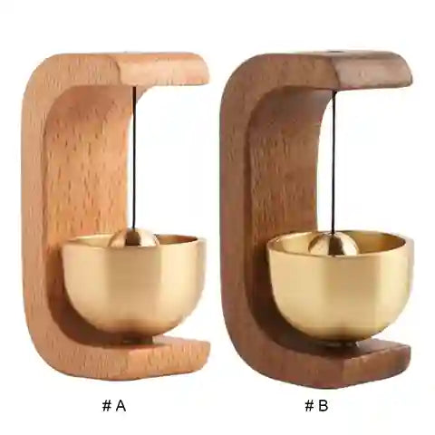 BABBAK'S LTD Magnetic Wooden Doorbell Chime – Japanese Style Hanging Home Decor