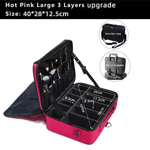 Travel Makeup Organizer Case, BABBAK'S LTD
