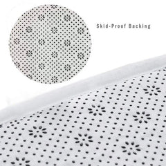 BABBAK'S LTD Friends TV Show Rug – Waterproof Anti-Slip Polyester Living Room Carpet