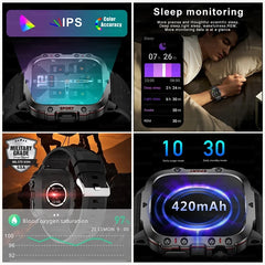 Military GPS Smart Watch