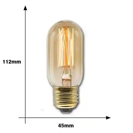 BABBAK'S LTD Vintage Edison Spiral LED Bulb – Retro E27 Warm Light Home Decor