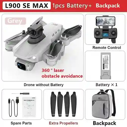 BABBAK'S LTD L900 Pro SE MAX 5G WiFi Brushless GPS Drone – 4K Dual Camera with Obstacle Avoidance