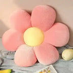BABBAK'S LTD Colorful Flower Plush Pillow – Soft Cotton Cushion for Home Decor & Gifts (35cm)