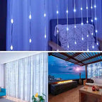 3M Fairy Twinkle Lights 300 LED Curtain USB