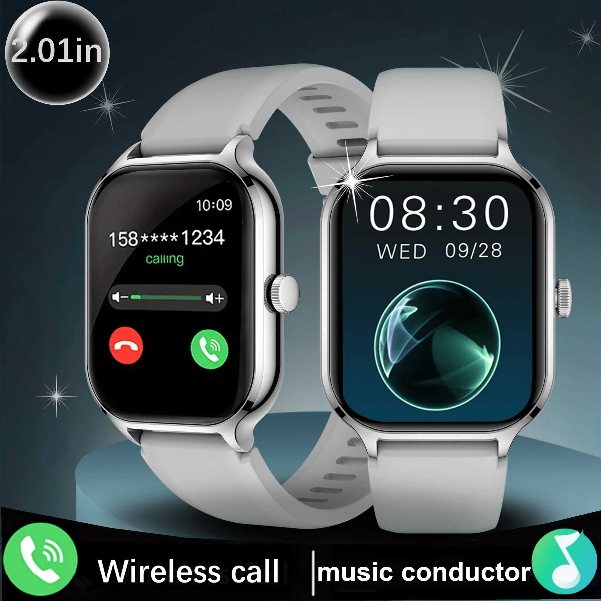 Smart watch, wireless calling/dial, multi-Sport mode