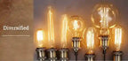 BABBAK'S LTD Vintage Edison Spiral LED Bulb – Retro E27 Warm Light Home Decor