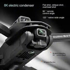 BABBAK'S LTD V168 8K Triple Camera Drone – GPS, Brushless Motors & 4-Way Obstacle Avoidance