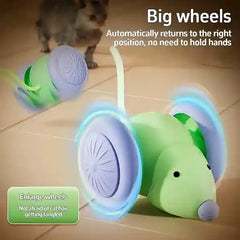 BABBAK'S LTD Interactive Electric Cat Toy – Battery‑Powered Moving Mouse for Cats